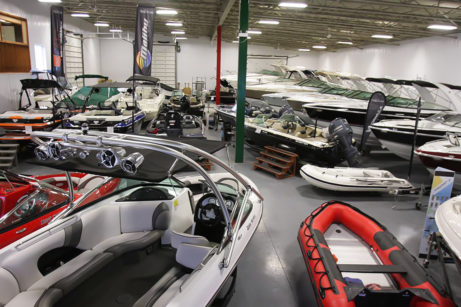 Sale of new and used boats