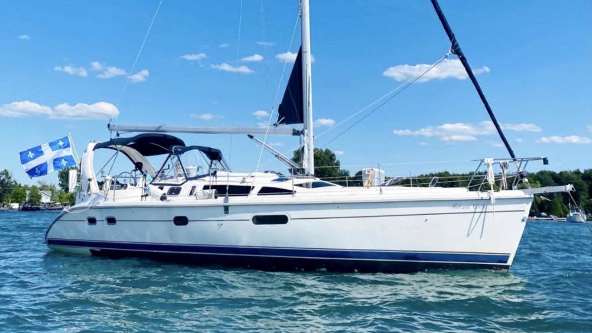 Hunter 410 Sailboat  *1999* <br><span style="color: 58b9ee;"></span>